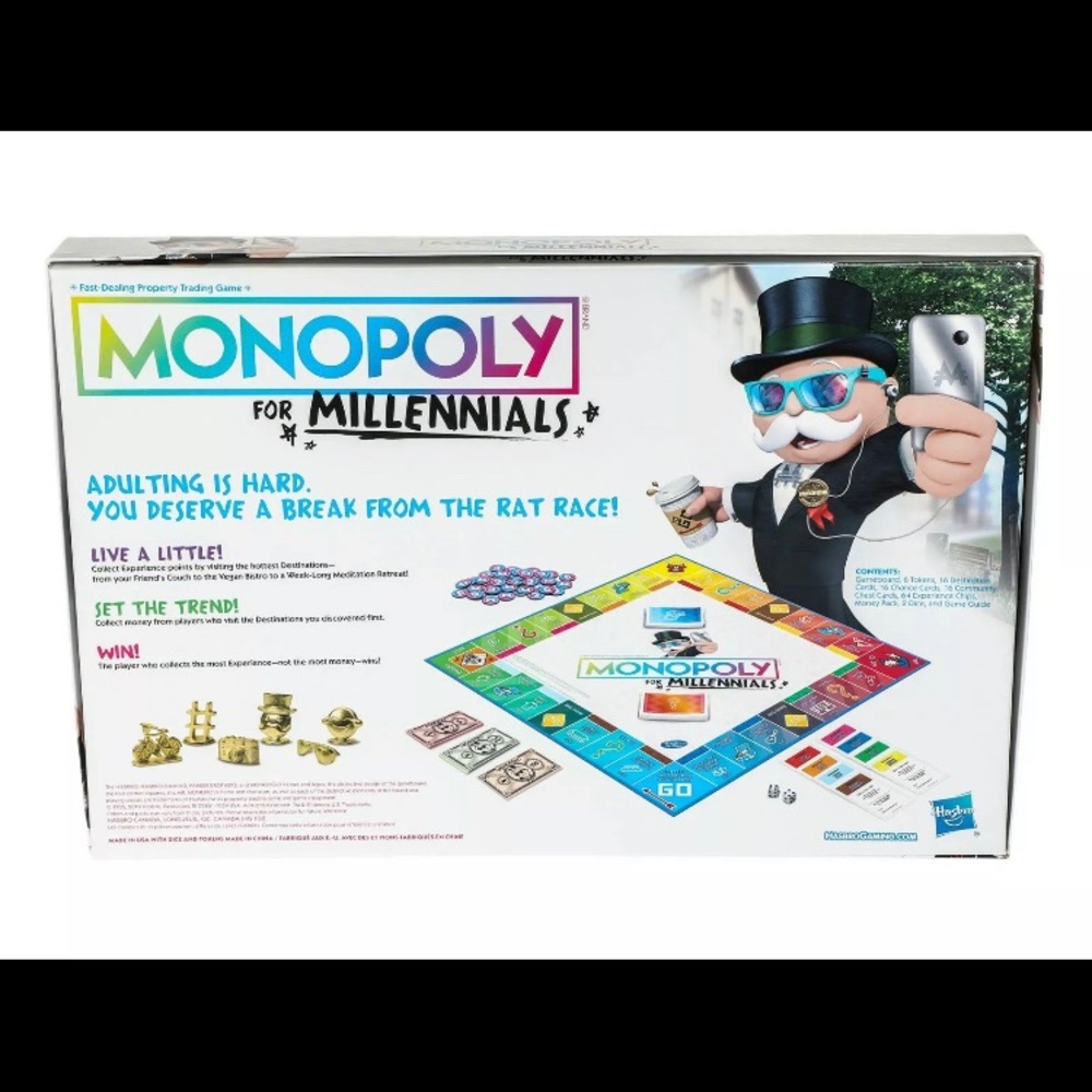 Monopoly for millennials